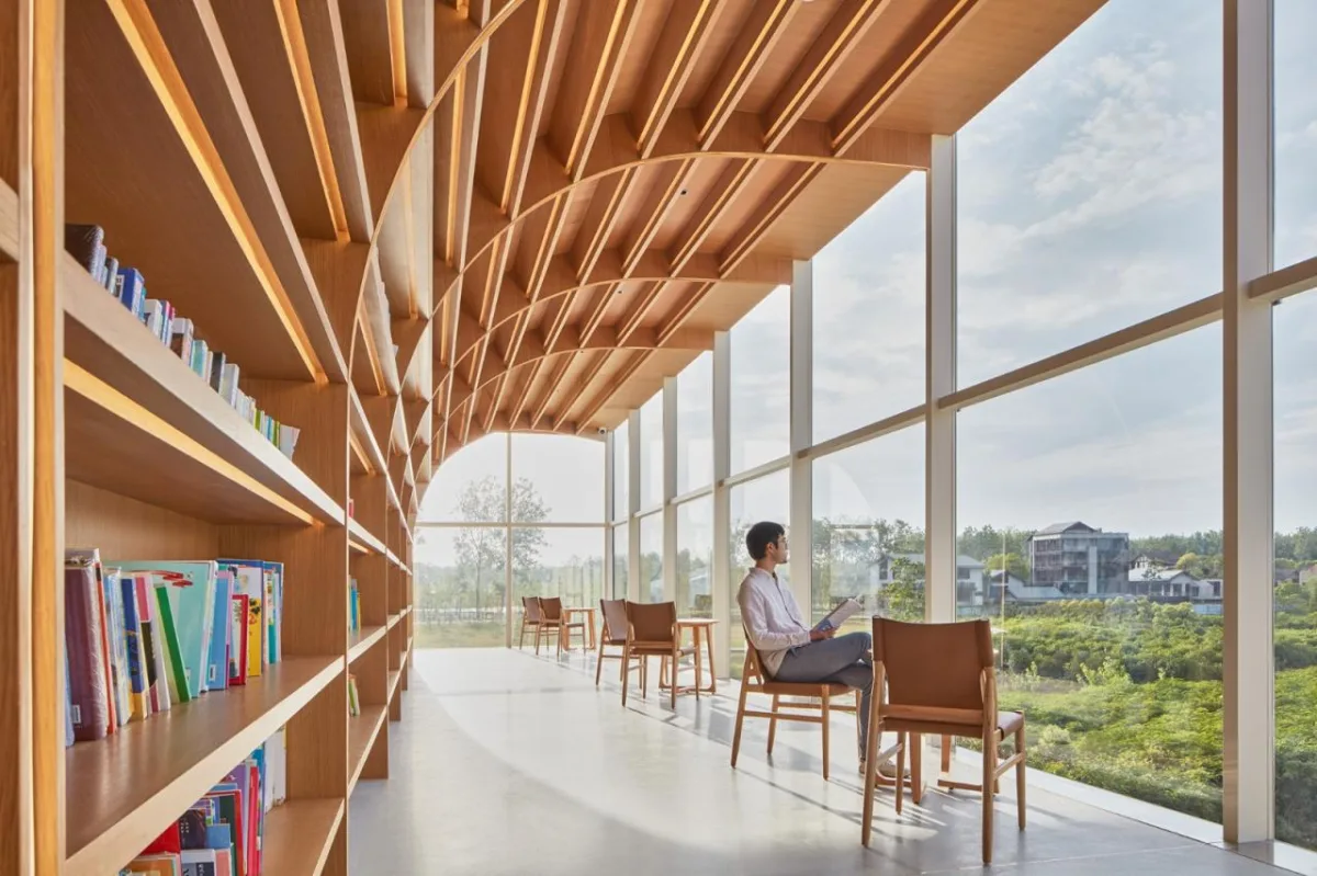 BIM建筑|白丁图书馆 / 源境建筑