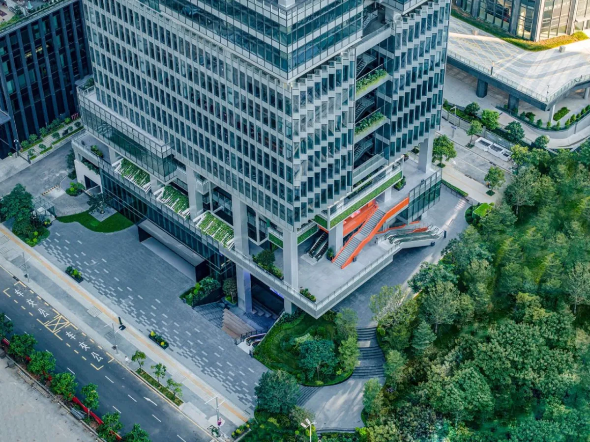 BIM建筑|T33全时中心：人、自然与科技的未来想象与表达 / Aedas建筑设计事务所