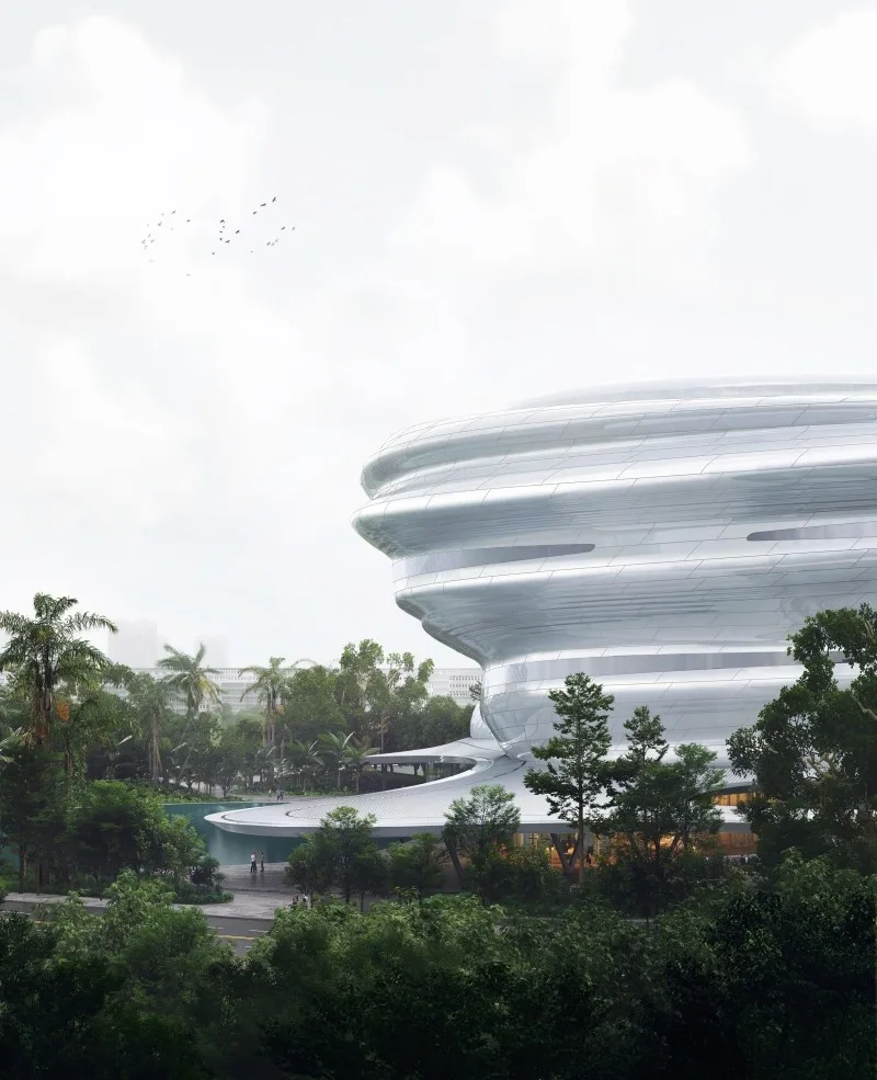 BIM建筑|海南科技馆 / 马岩松MAD