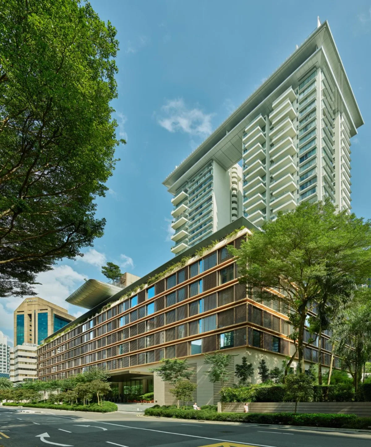 BIM建筑|铂瑞雅居与新加坡艾迪逊酒店 / 萨夫迪建筑事务所