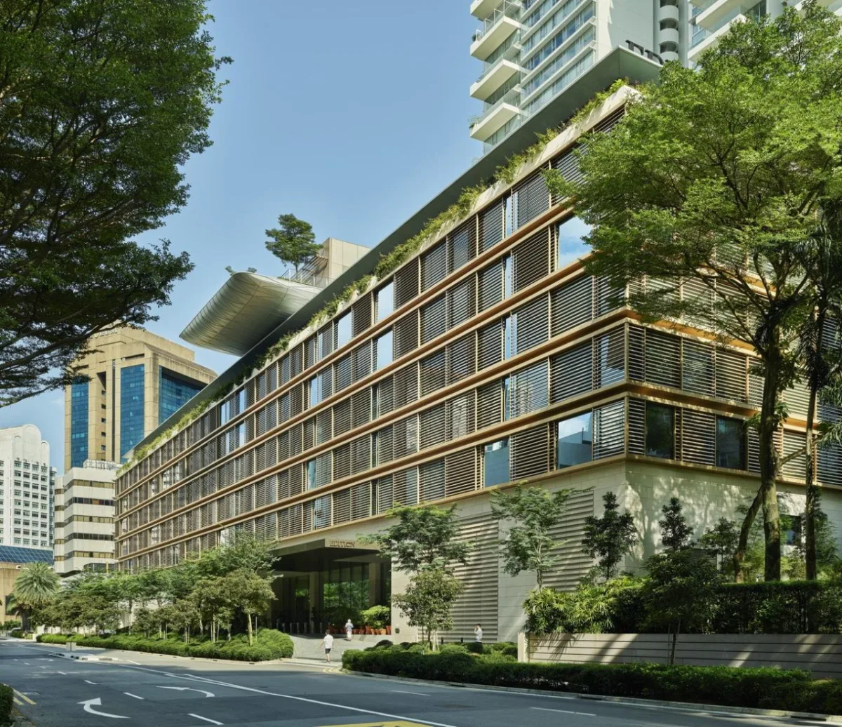 BIM建筑|铂瑞雅居与新加坡艾迪逊酒店 / 萨夫迪建筑事务所