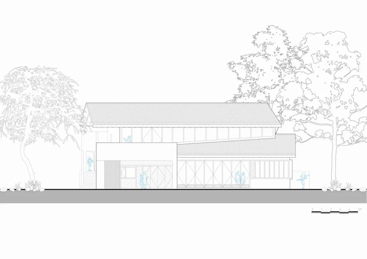 BIM建筑|龙南村伯鸿书屋 / 森上建筑