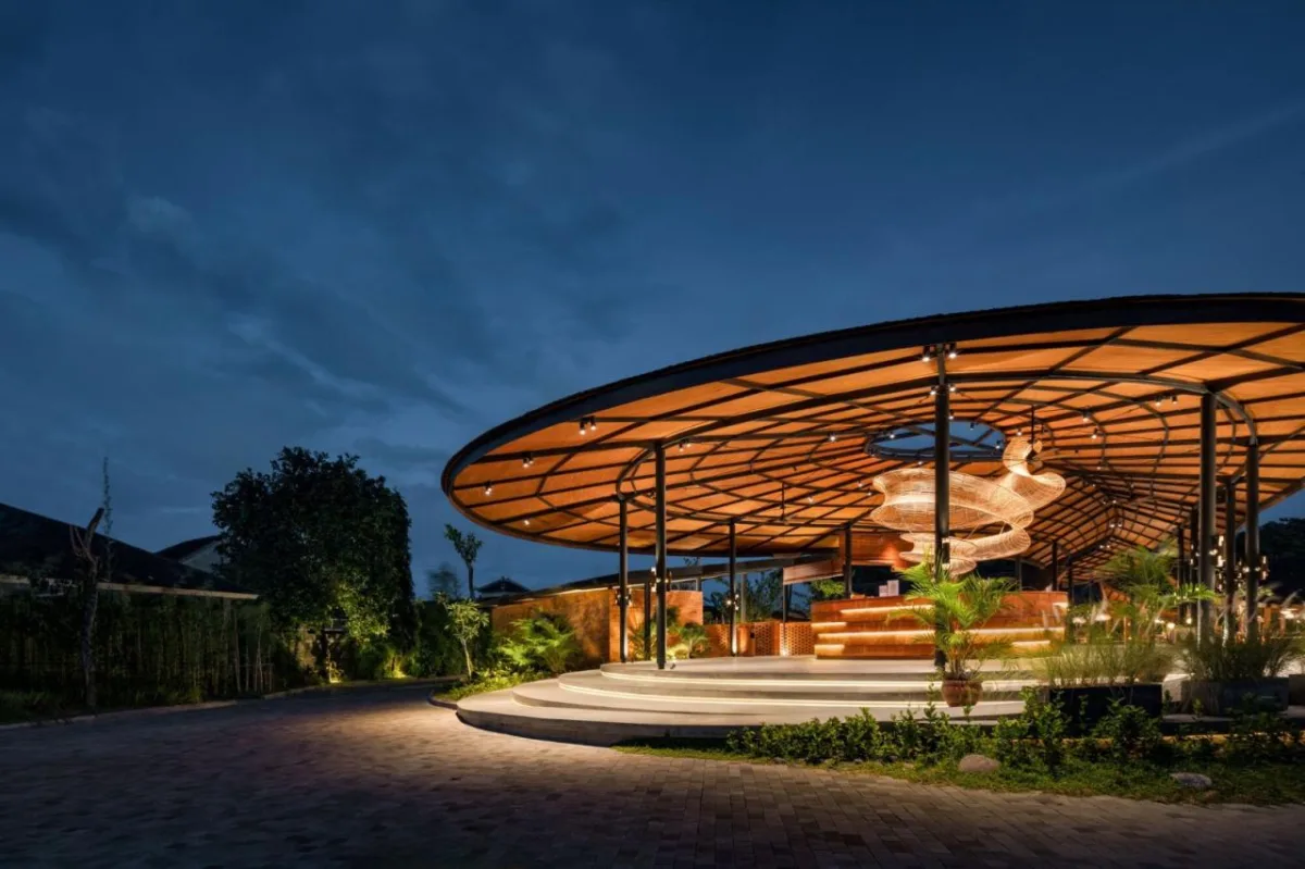 BIM建筑|Talaga Sampireun 巴厘岛餐厅 / K-Thengono Design Studio