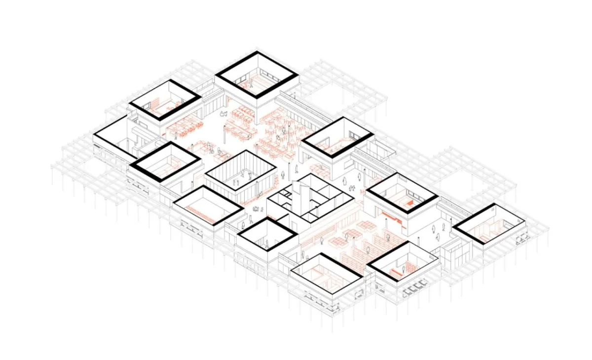 BIM建筑|阿那亚北岸市集 / 致正建筑工作室