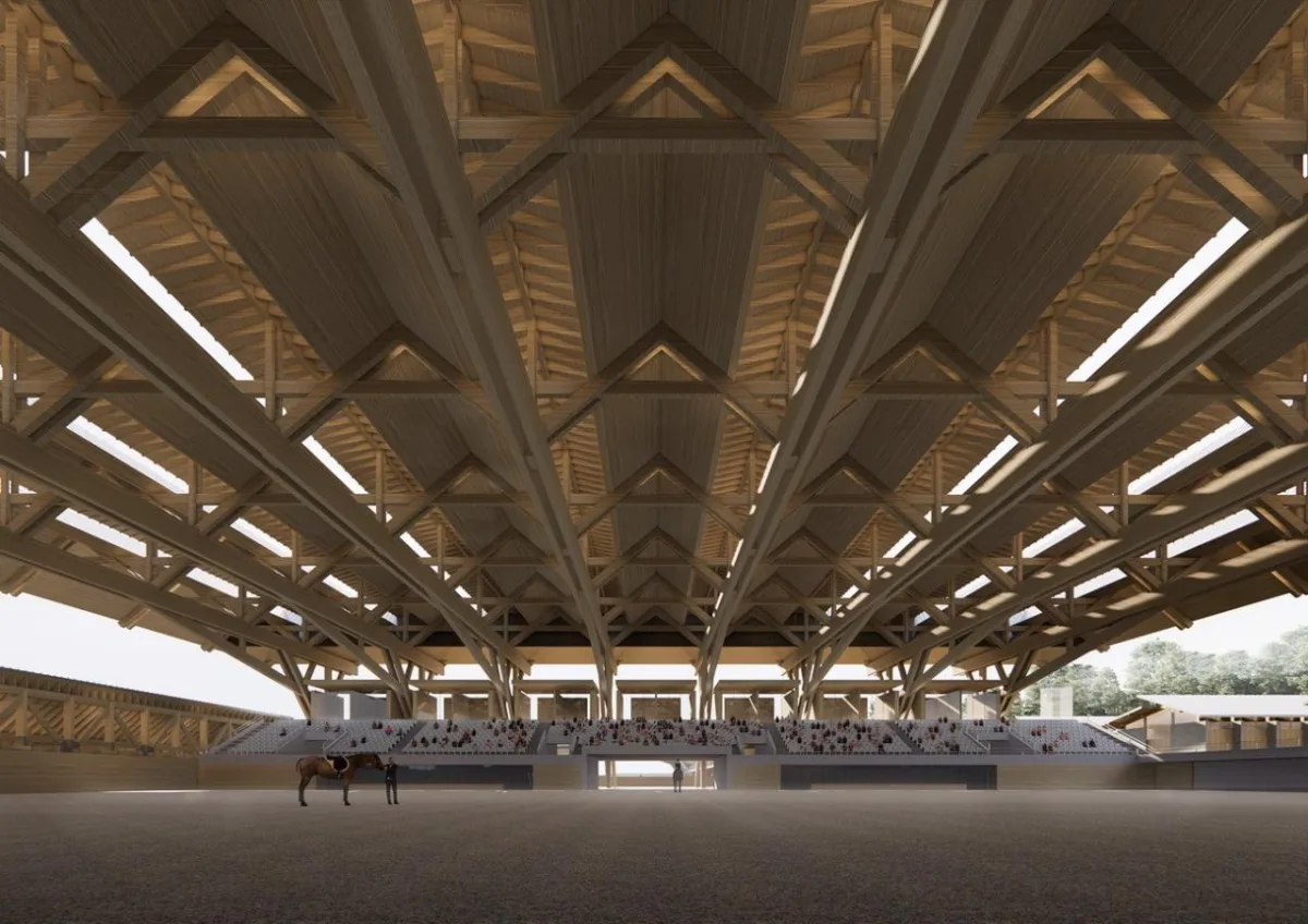 BIM建筑|深圳市光明国际马术中心/ 汤桦建筑设计