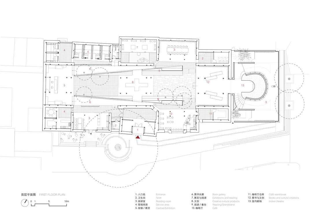 BIM建筑|先锋巍山崇正书院 / 迹·建筑事务所（TAO）