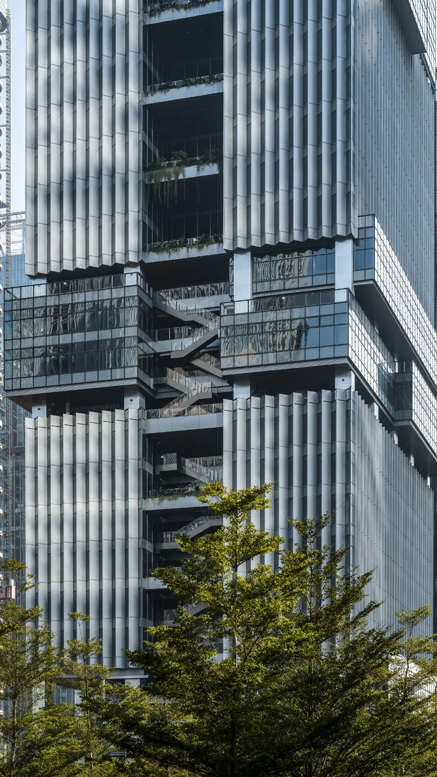 BIM建筑|T33全时中心：人、自然与科技的未来想象与表达 / Aedas建筑设计事务所