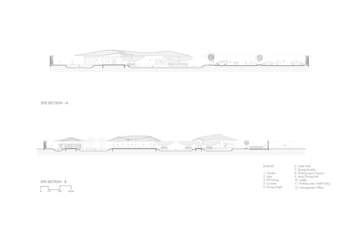 BIM建筑|Talaga Sampireun 巴厘岛餐厅 / K-Thengono Design Studio