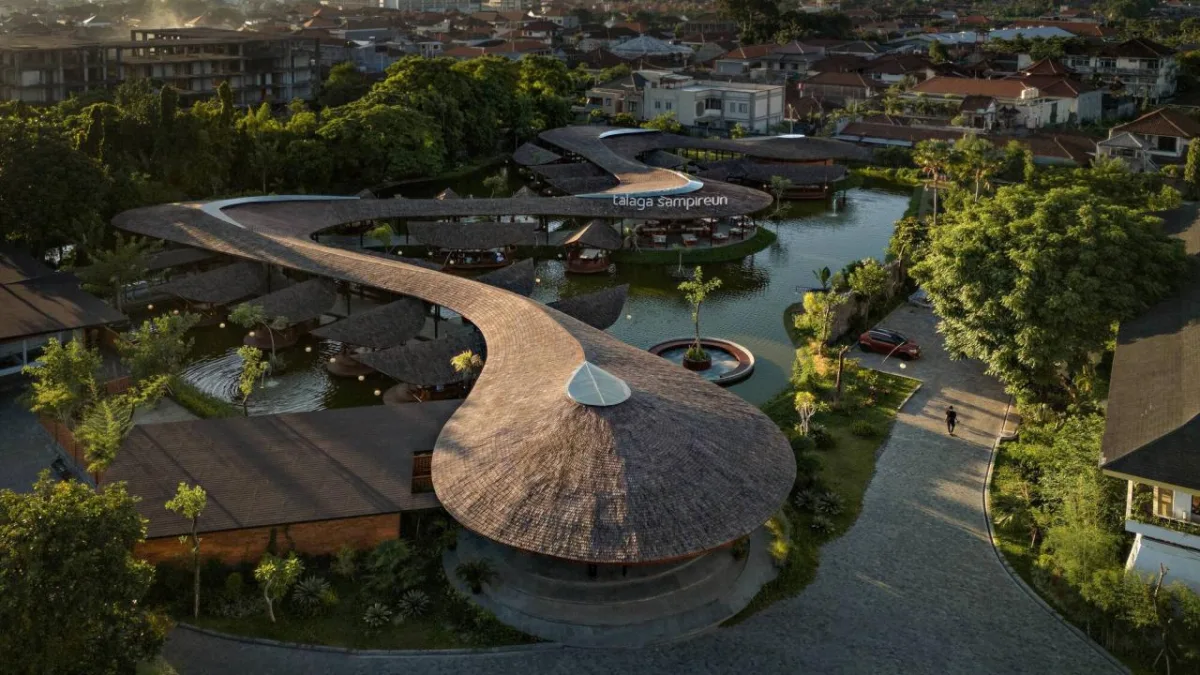 BIM建筑|Talaga Sampireun 巴厘岛餐厅 / K-Thengono Design Studio