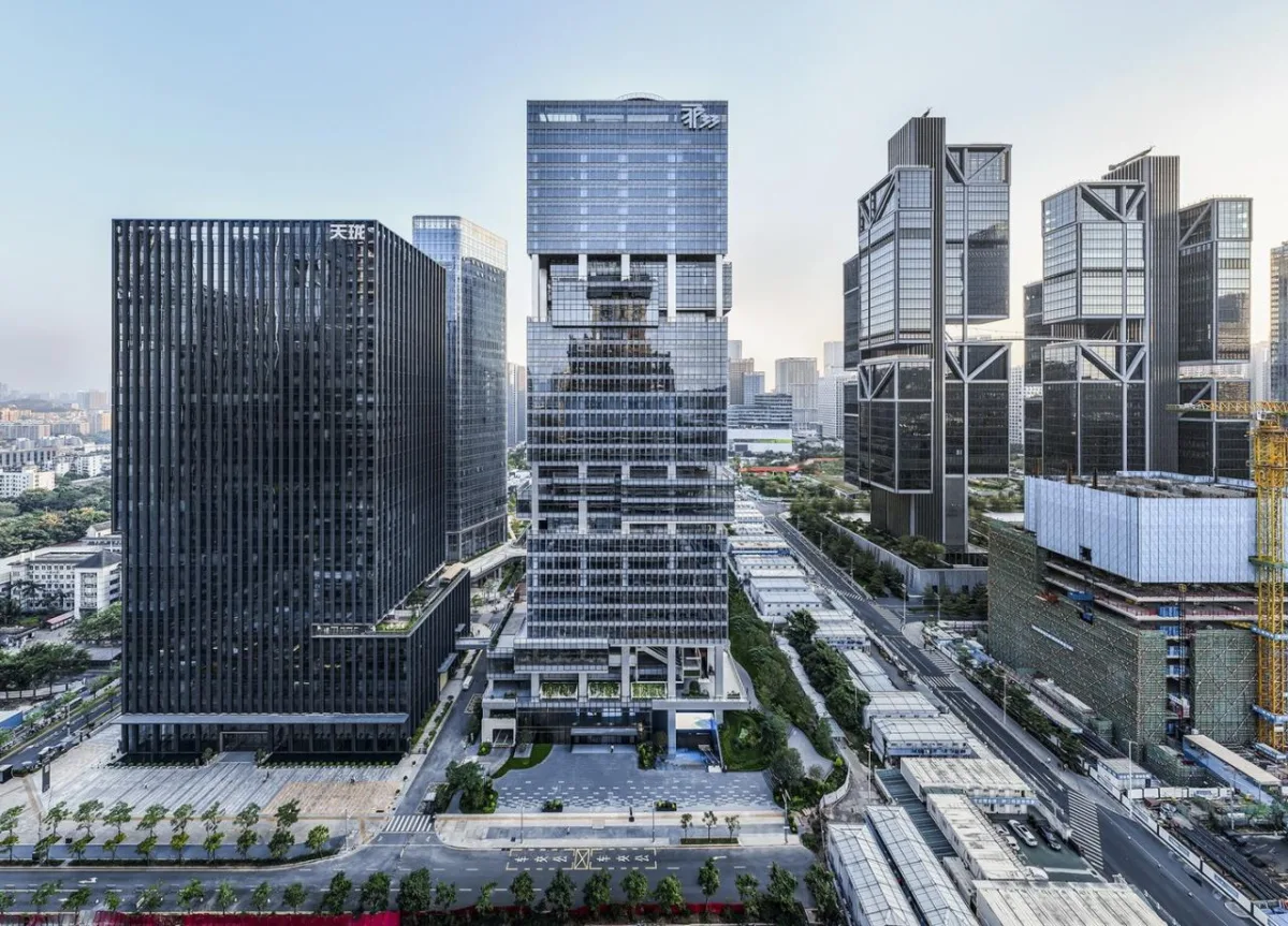 BIM建筑|T33全时中心：人、自然与科技的未来想象与表达 / Aedas建筑设计事务所