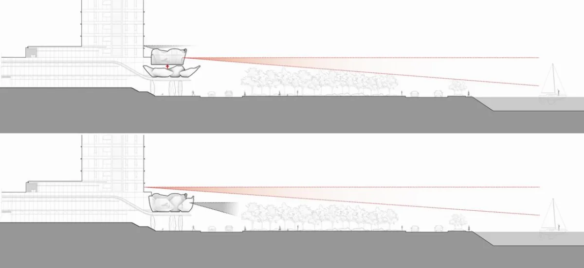 BIM建筑|整体可动的动态建筑：长沙“湘江之眼” / 朱培栋-line+建筑事务所
