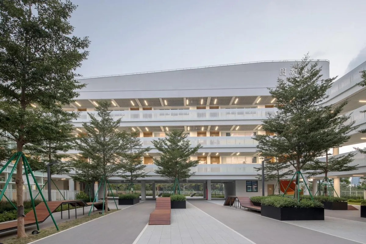 BIM建筑|南方科技大学附属实验学校 / 立方设计