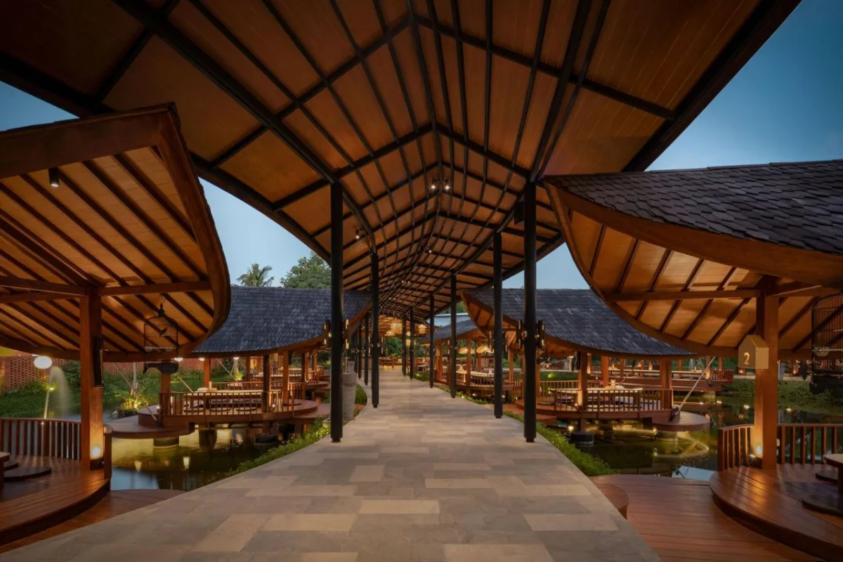 BIM建筑|Talaga Sampireun 巴厘岛餐厅 / K-Thengono Design Studio