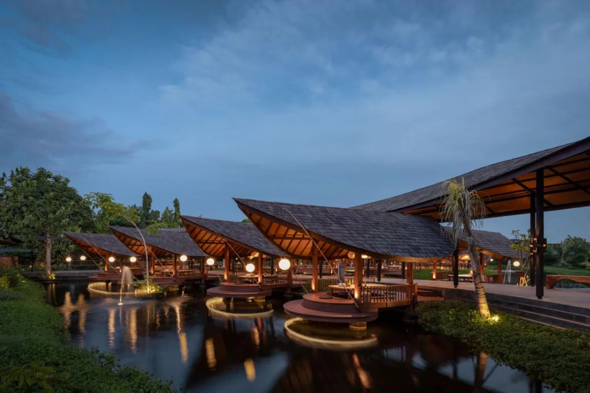 BIM建筑|Talaga Sampireun 巴厘岛餐厅 / K-Thengono Design Studio