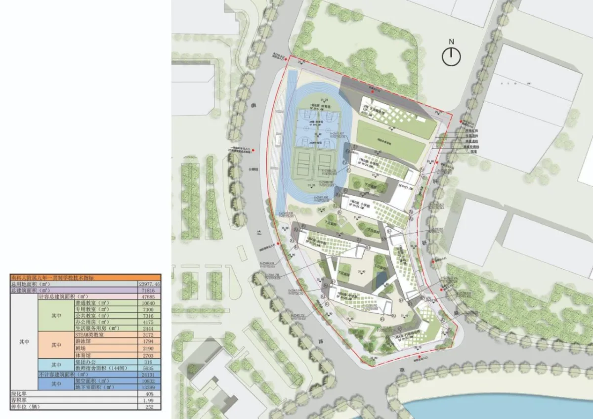 BIM建筑|南方科技大学附属实验学校 / 立方设计