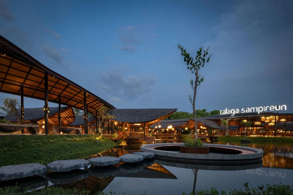 BIM建筑|Talaga Sampireun 巴厘岛餐厅 / K-Thengono Design Studio