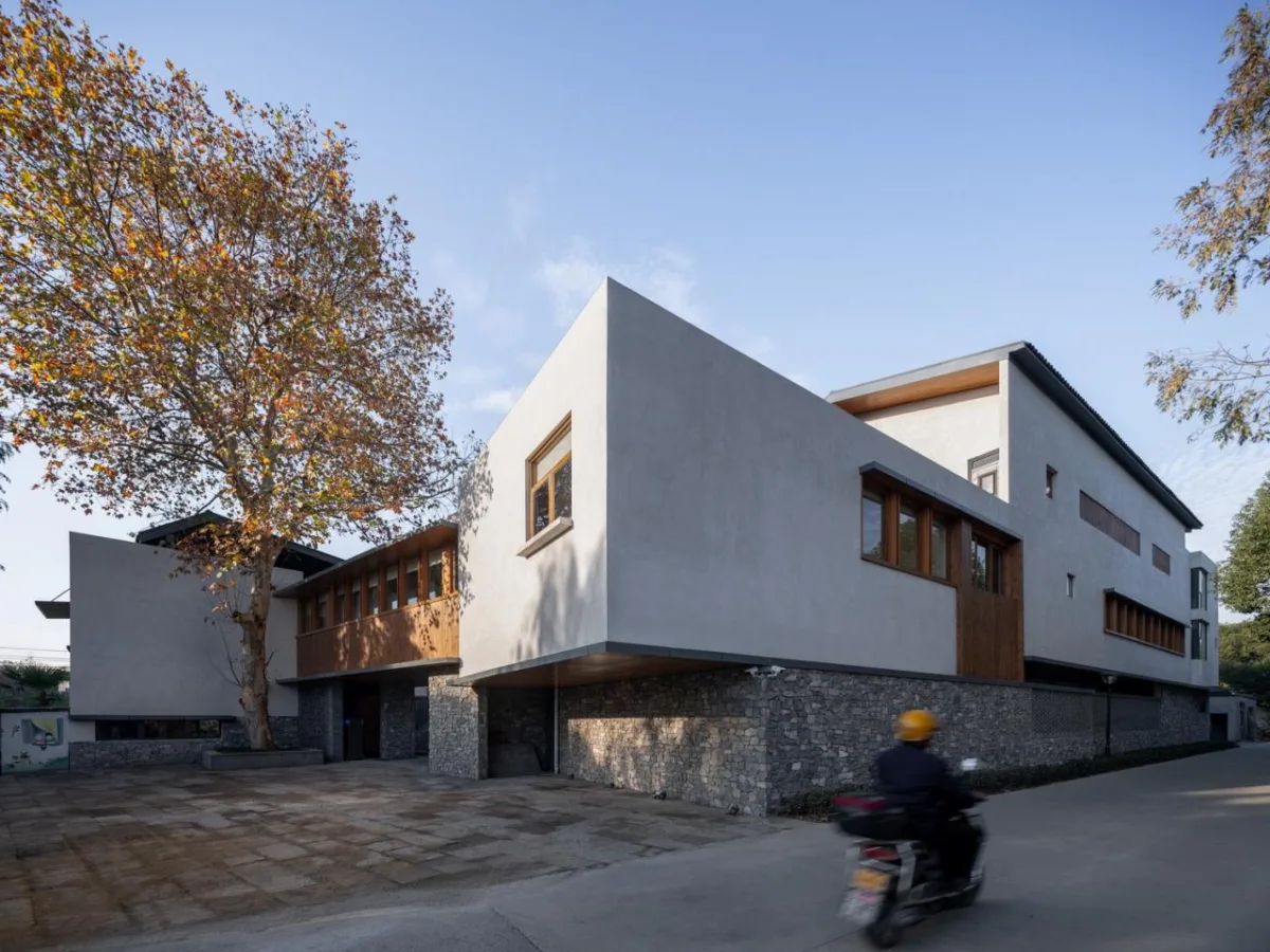BIM建筑|龙南村党群中心 / 森上建筑