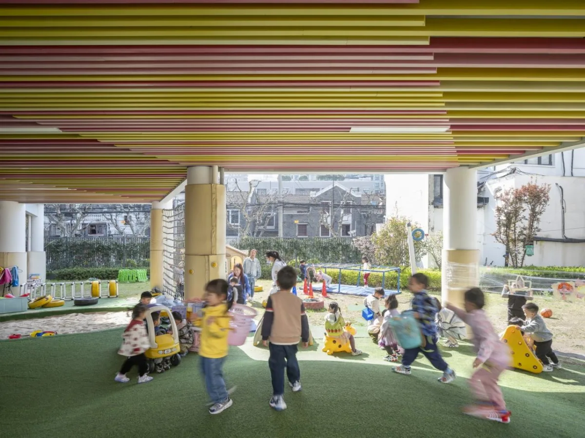 BIM建筑|静安余姚路幼儿园分部 / 刘宇扬建筑事务所