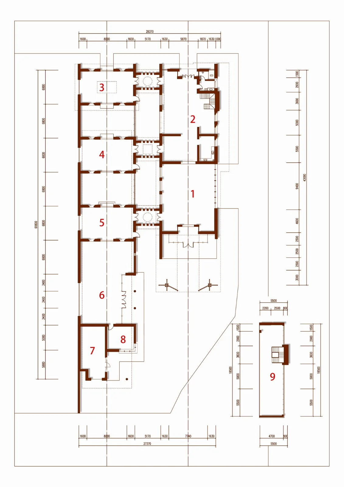 BIM建筑|李桂芬乡村综合体 / 山东省城乡规划设计研究院有限公司建筑创作中心