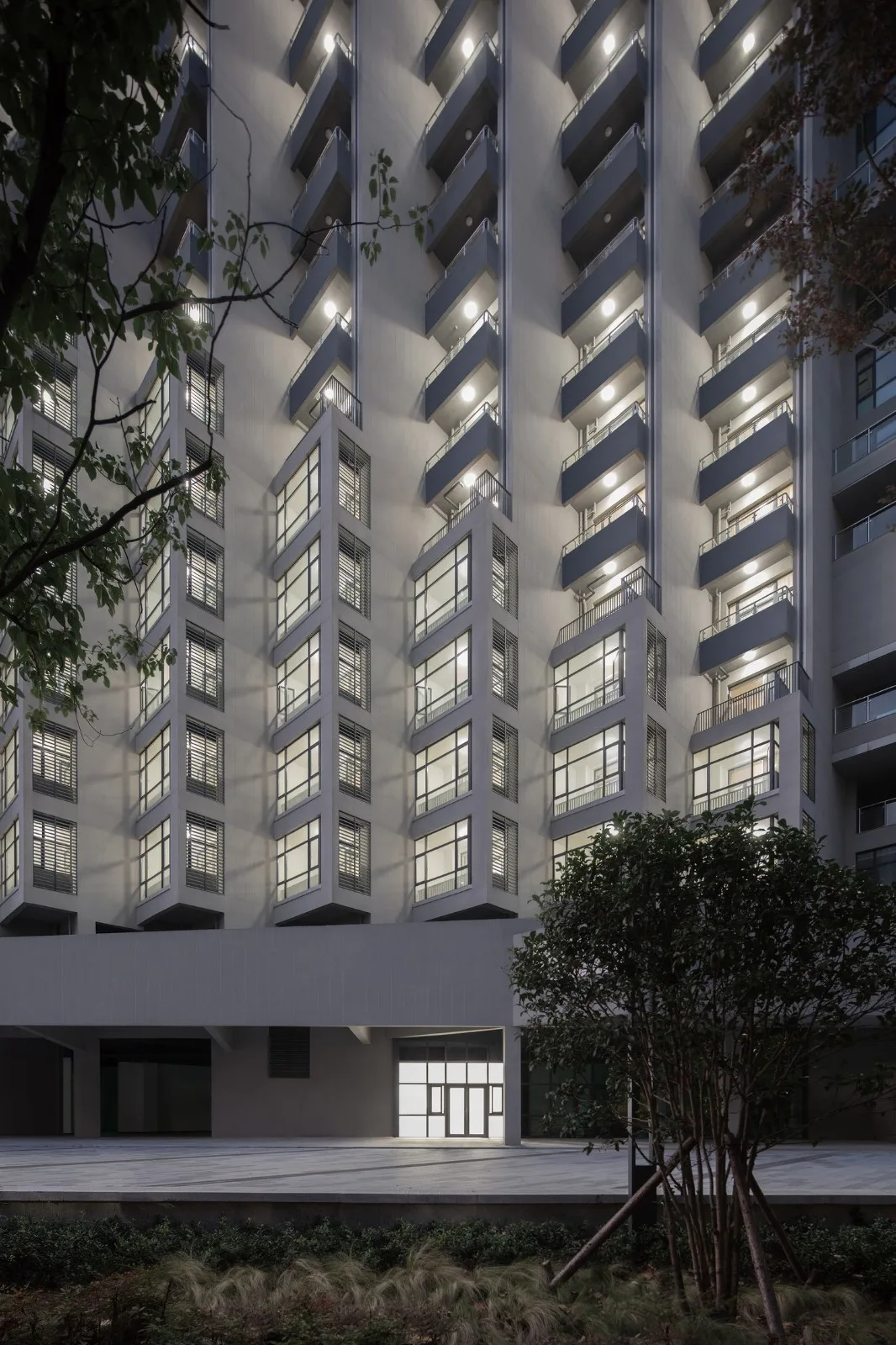 BIM建筑|南京未来科技城人才公寓 / 中锐华东荣朝晖工作室