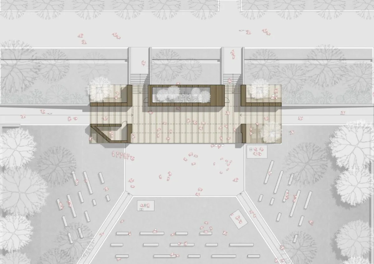 BIM建筑|生态矩阵，呼吸网亭 / Soltozibin Architects