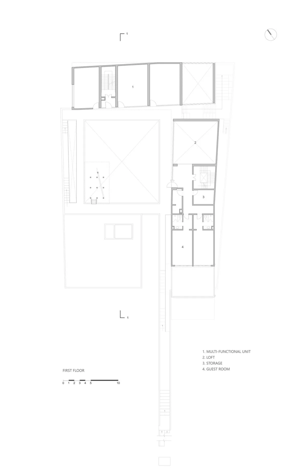 BIM建筑|“q” Center —上海廊下村民活动中心 / Atelier tf + ppas