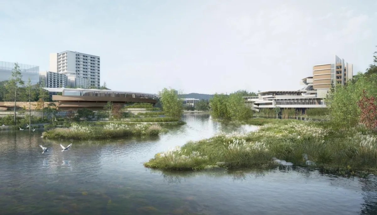 BIM建筑|延绵川津，城乡共生：深圳职业技术大学深汕校区 / 汤桦建筑设计