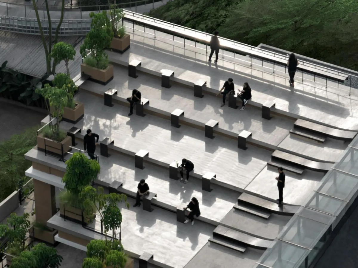 BIM建筑|Aruma 分层花园 / RAD+ar