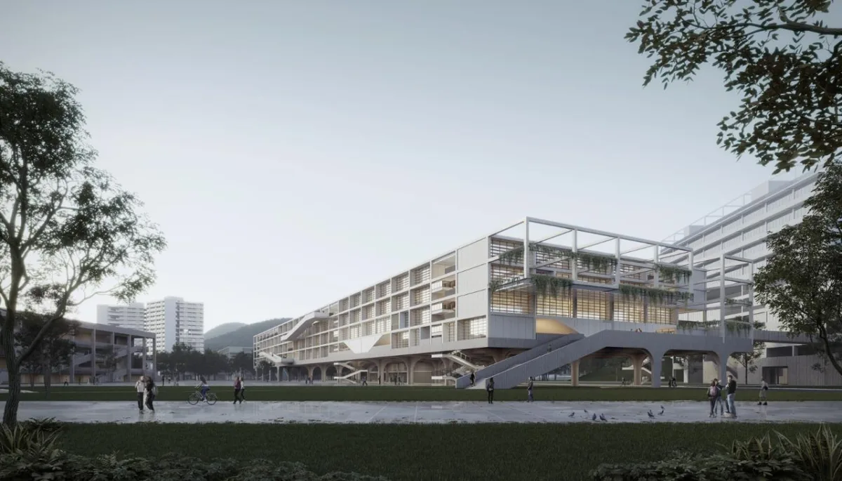 BIM建筑|延绵川津，城乡共生：深圳职业技术大学深汕校区 / 汤桦建筑设计