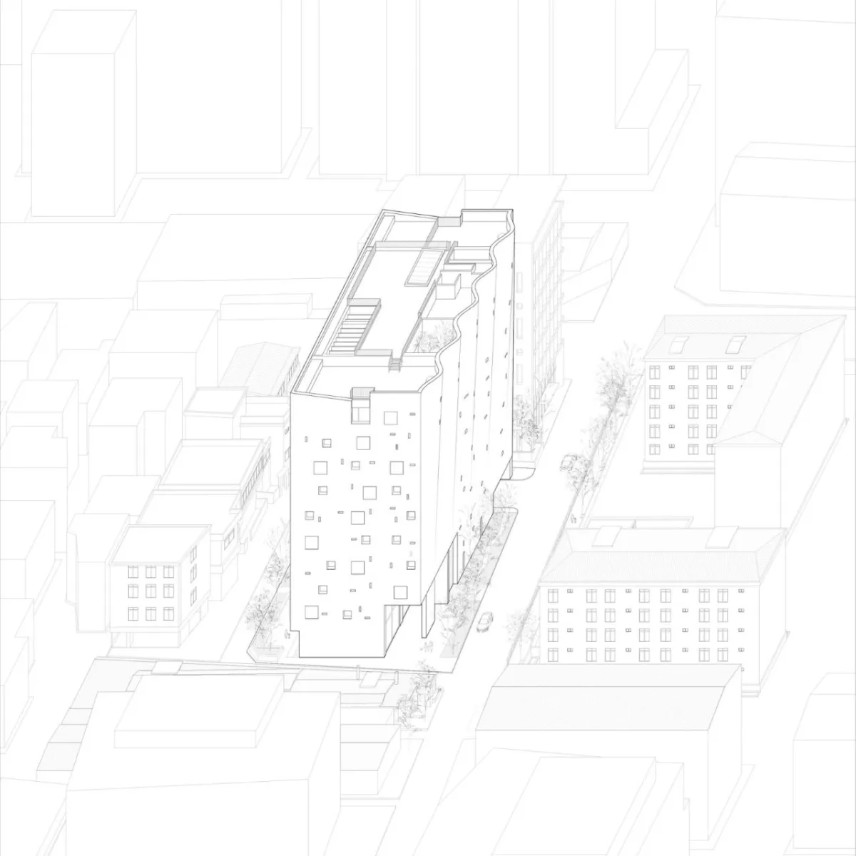 BIM建筑|W‐Mission 总部 / Behet Bondzio Lin Architekten