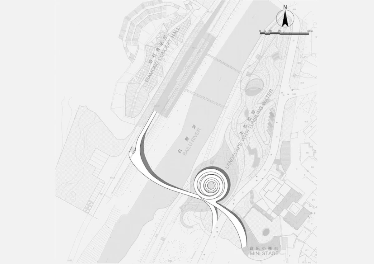 BIM建筑|音缘桥 / 成都中筑华恺建筑设计