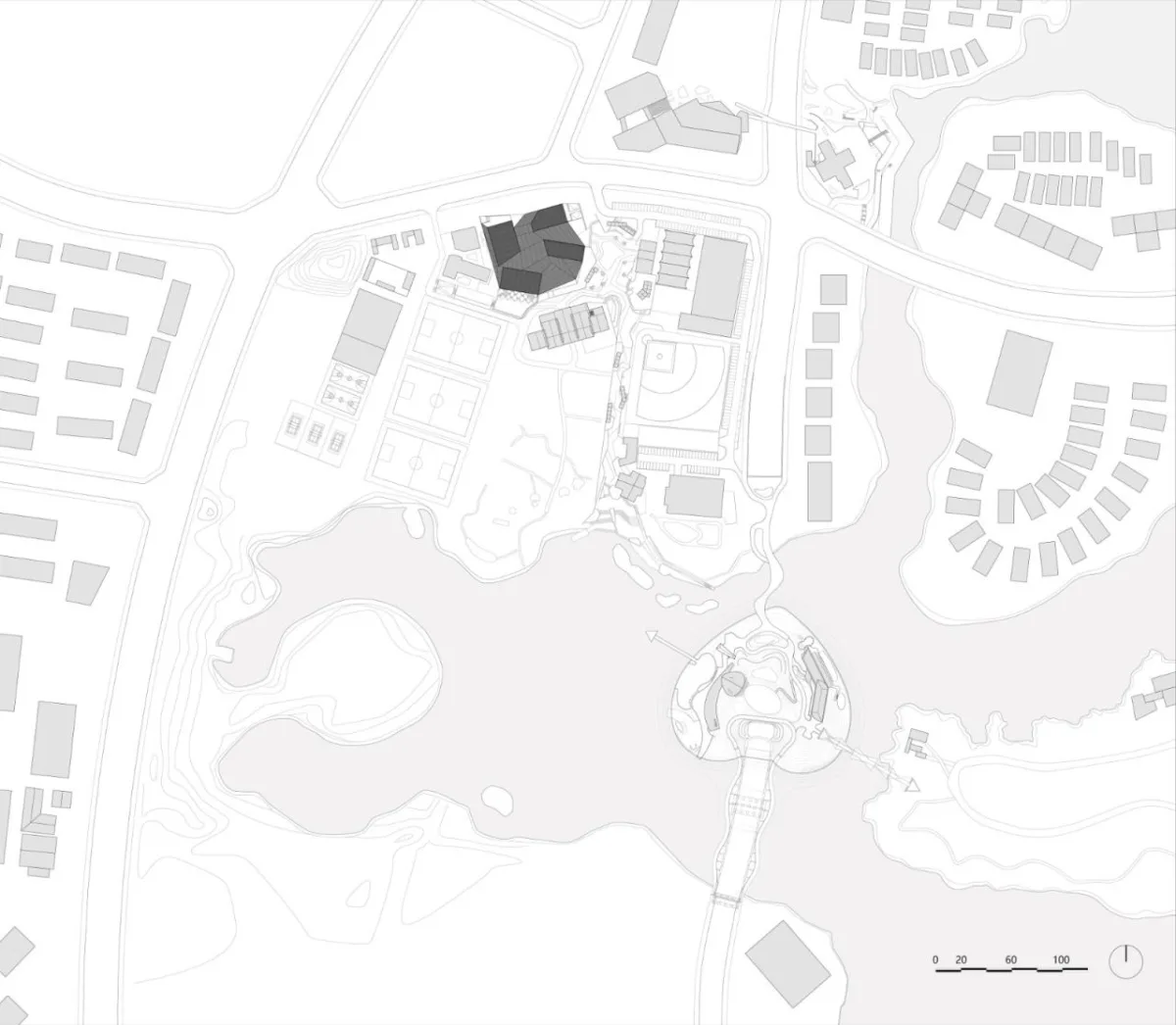 BIM建筑|麓湖一片森林儿童博物馆 / 大料建筑