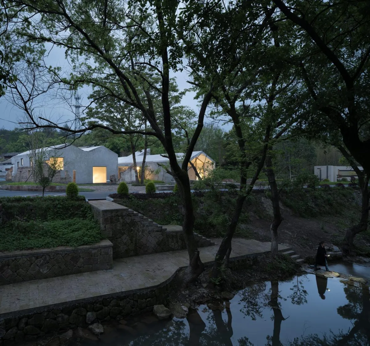 BIM建筑|王户村村民之家：自然原型的延续与重构 / 浙江大学建筑设计研究院