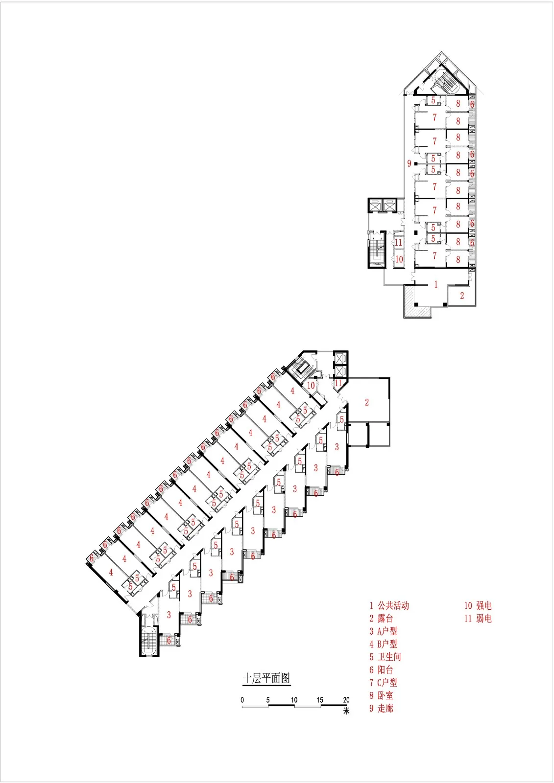 BIM建筑|南京未来科技城人才公寓 / 中锐华东荣朝晖工作室