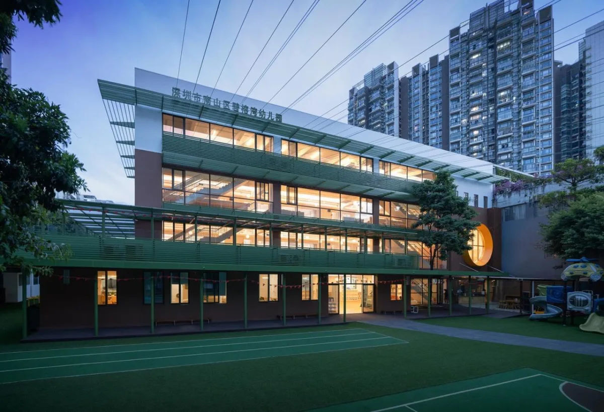 BIM建筑|深圳市碧榕湾幼儿园改造 / 不也设计工作室