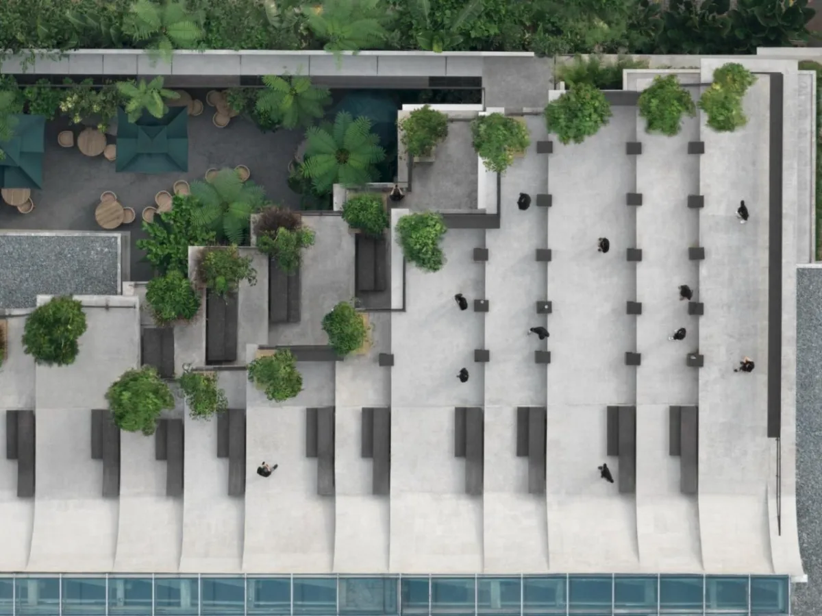 BIM建筑|Aruma 分层花园 / RAD+ar