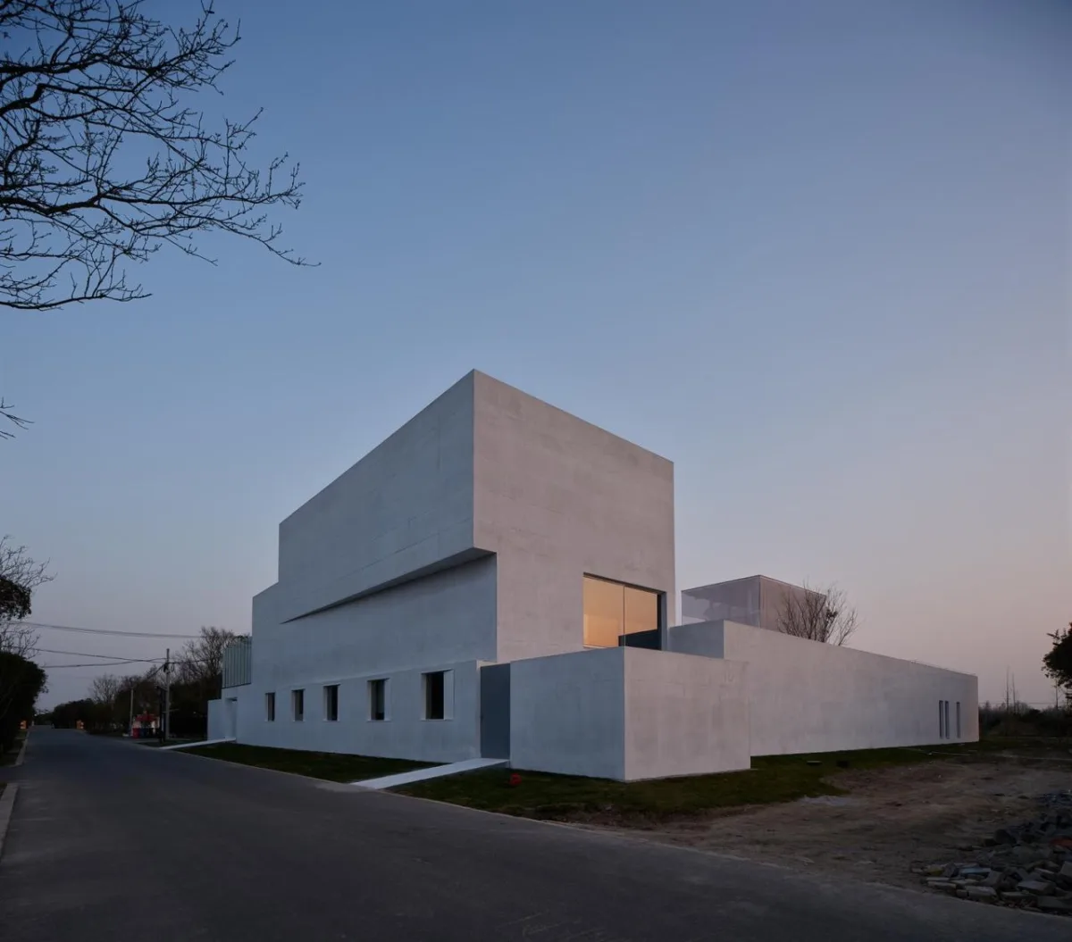 BIM建筑|“q” Center —上海廊下村民活动中心 / Atelier tf + ppas