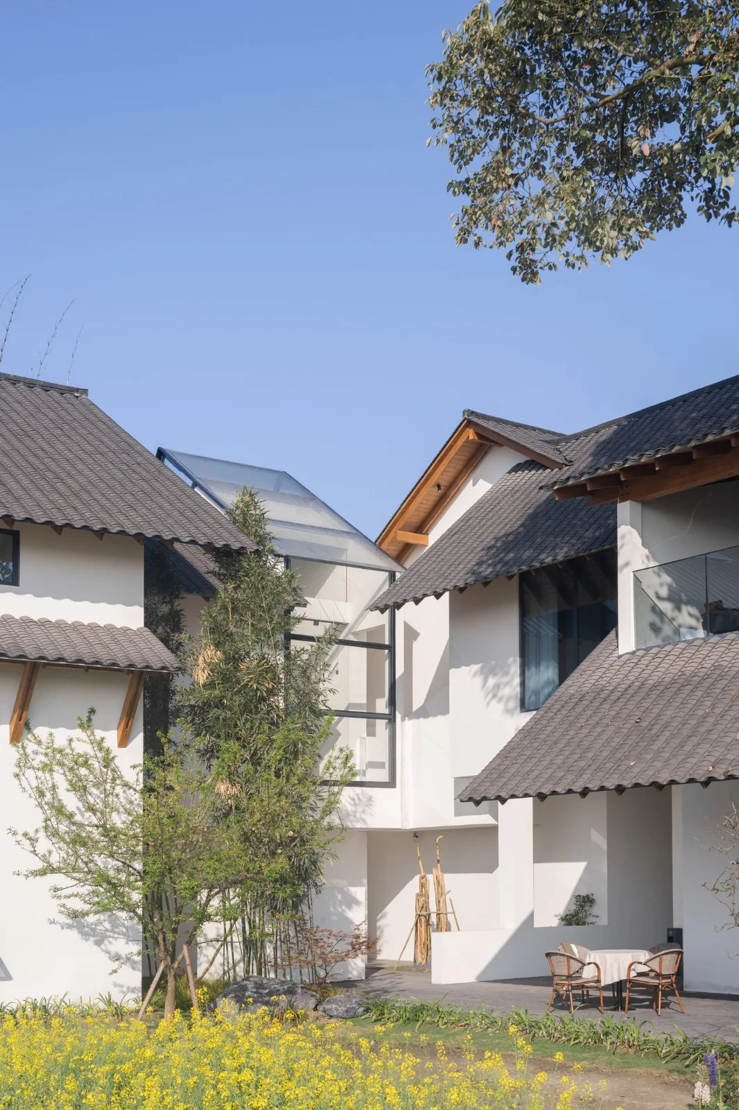 BIM建筑|跨越千年农耕生活的对谈：新都·百草香庐 / 小隐建筑