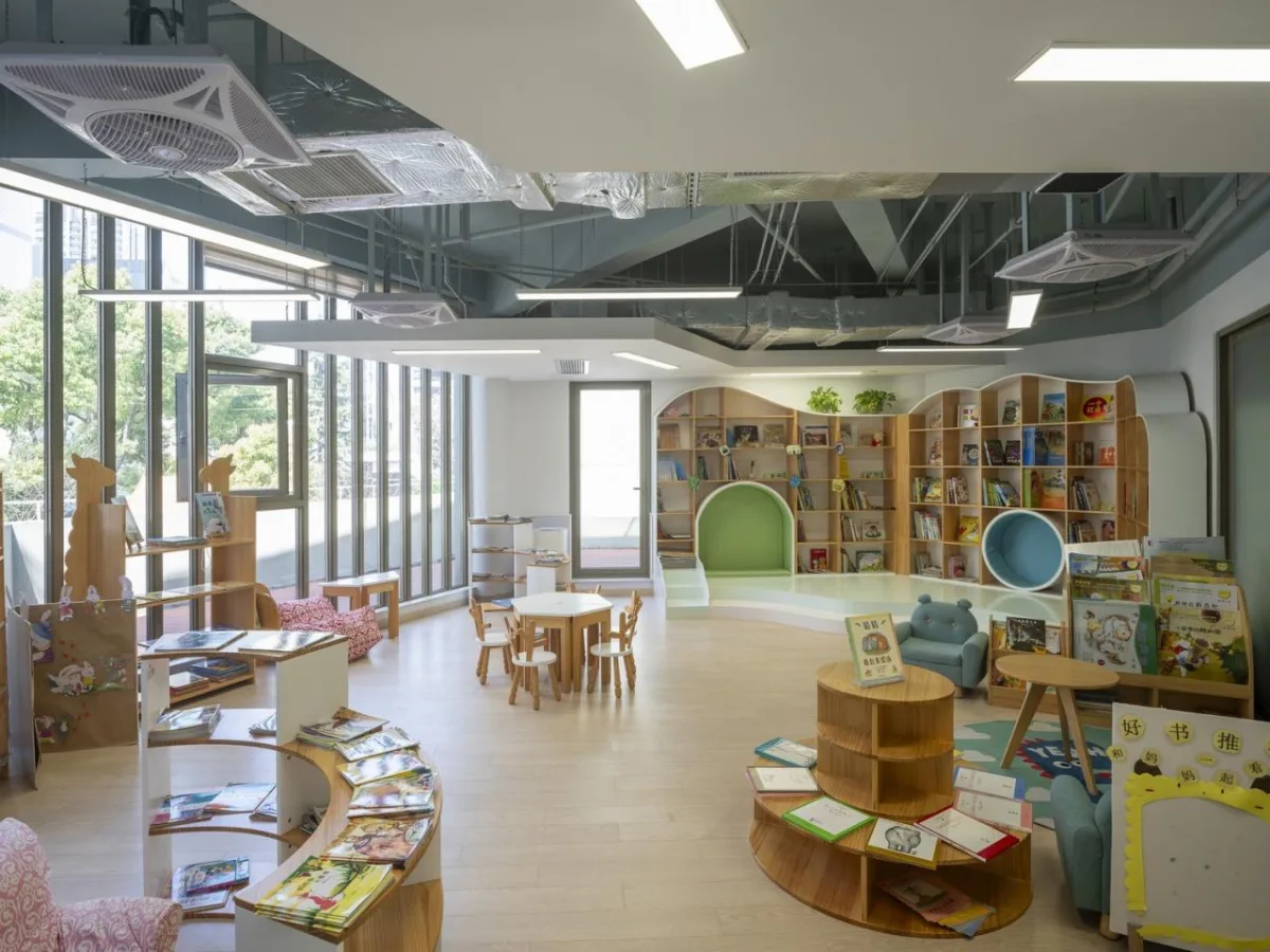 BIM建筑|静安余姚路幼儿园分部 / 刘宇扬建筑事务所