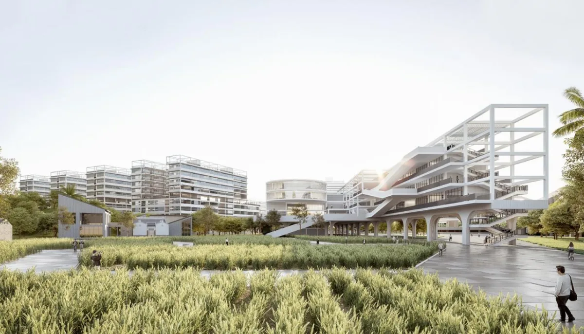 BIM建筑|延绵川津，城乡共生：深圳职业技术大学深汕校区 / 汤桦建筑设计