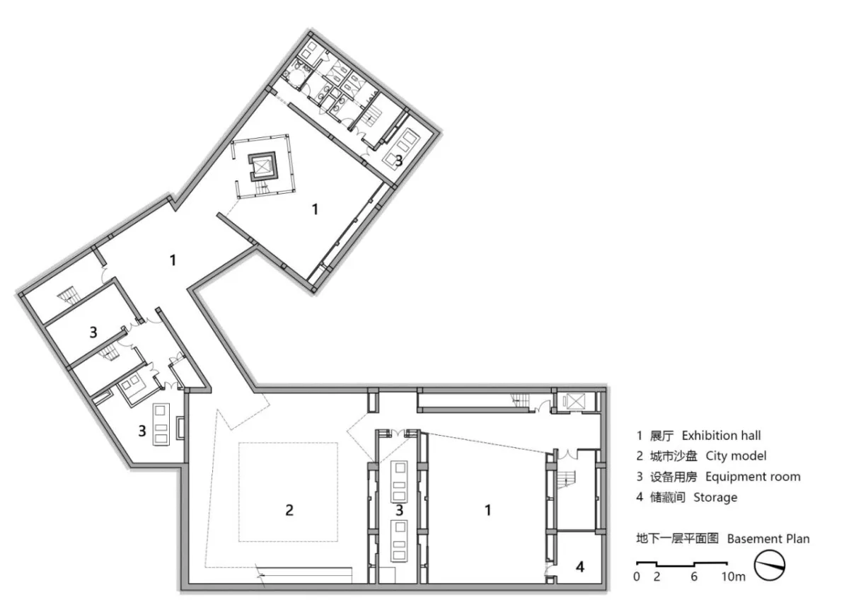 BIM建筑|海东市城市规划展览馆 / 中国建筑设计研究院-品筑设计工作室