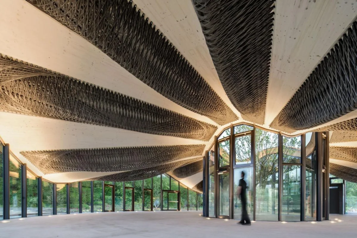 BIM建筑|混合亚麻展馆 / ICD/ITKE/IntCDC 斯图加特大学