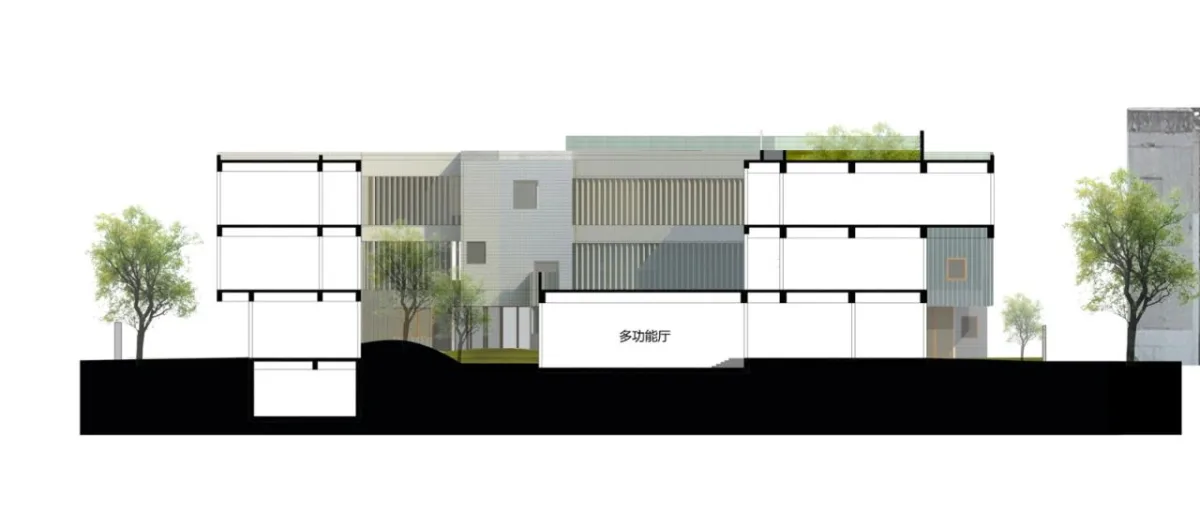 BIM建筑|静安余姚路幼儿园分部 / 刘宇扬建筑事务所