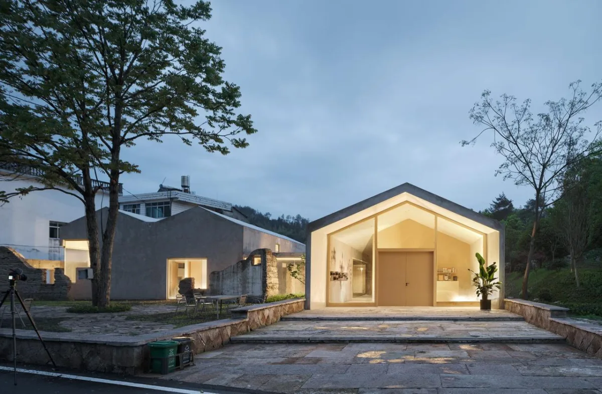 BIM建筑|王户村村民之家：自然原型的延续与重构 / 浙江大学建筑设计研究院