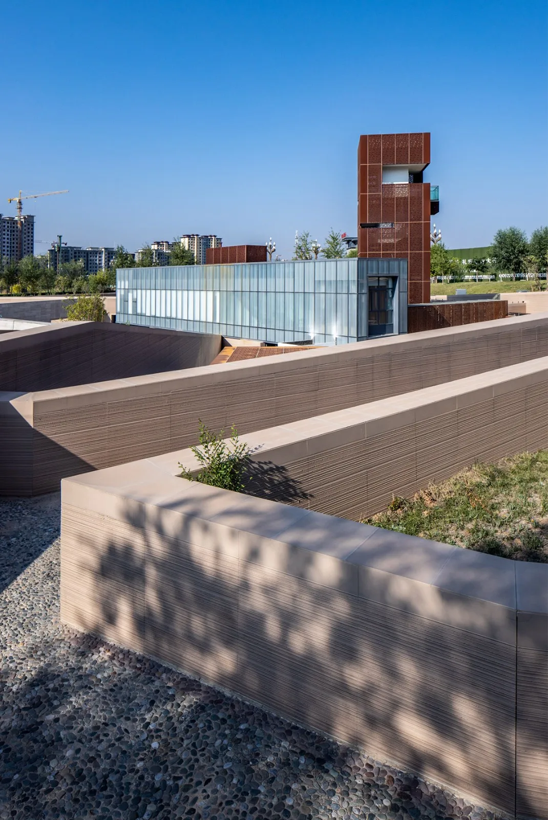 BIM建筑|海东市城市规划展览馆 / 中国建筑设计研究院-品筑设计工作室