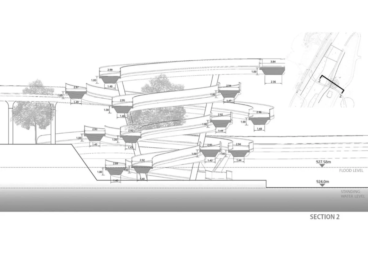 BIM建筑|音缘桥 / 成都中筑华恺建筑设计