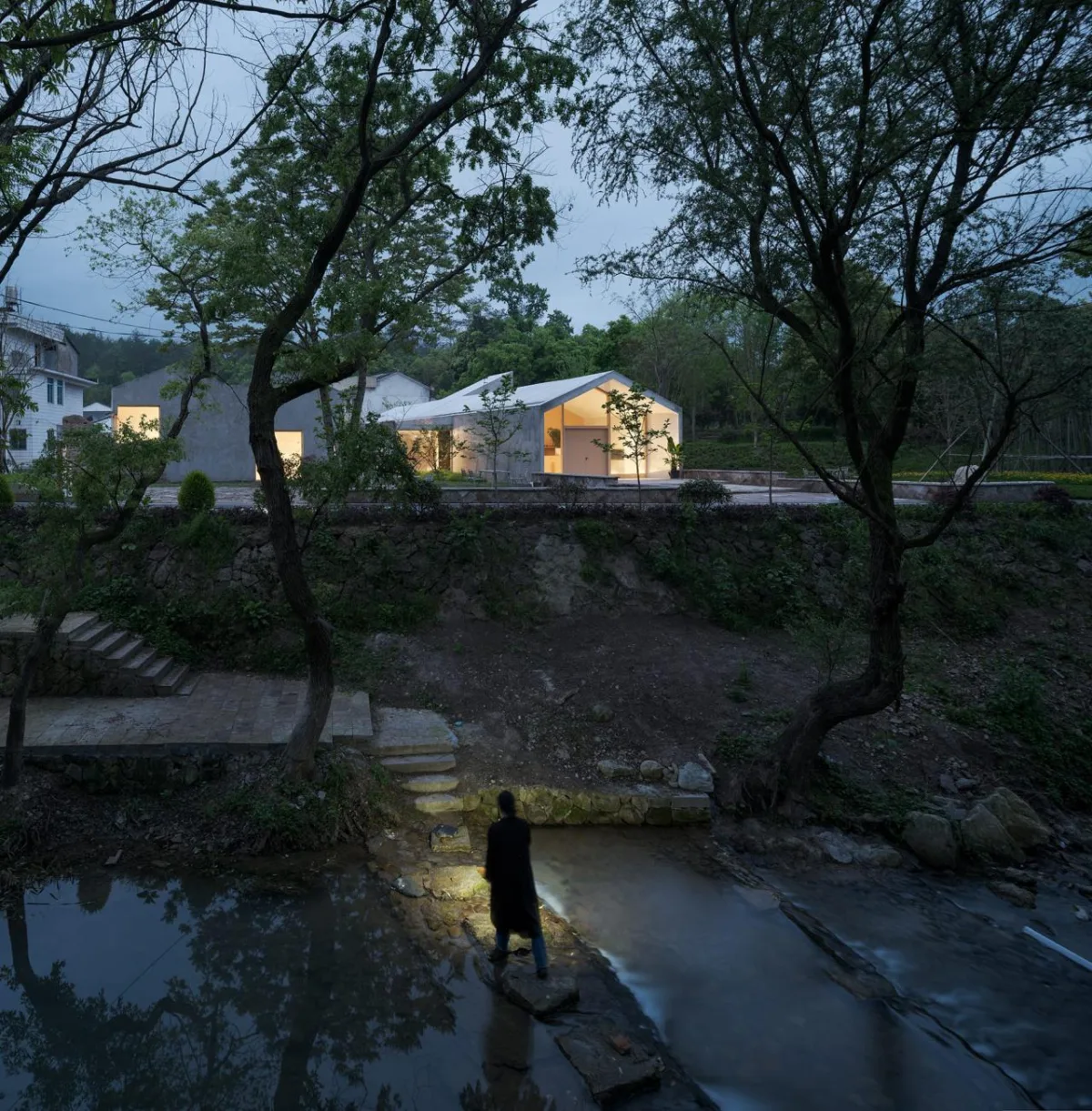BIM建筑|王户村村民之家：自然原型的延续与重构 / 浙江大学建筑设计研究院
