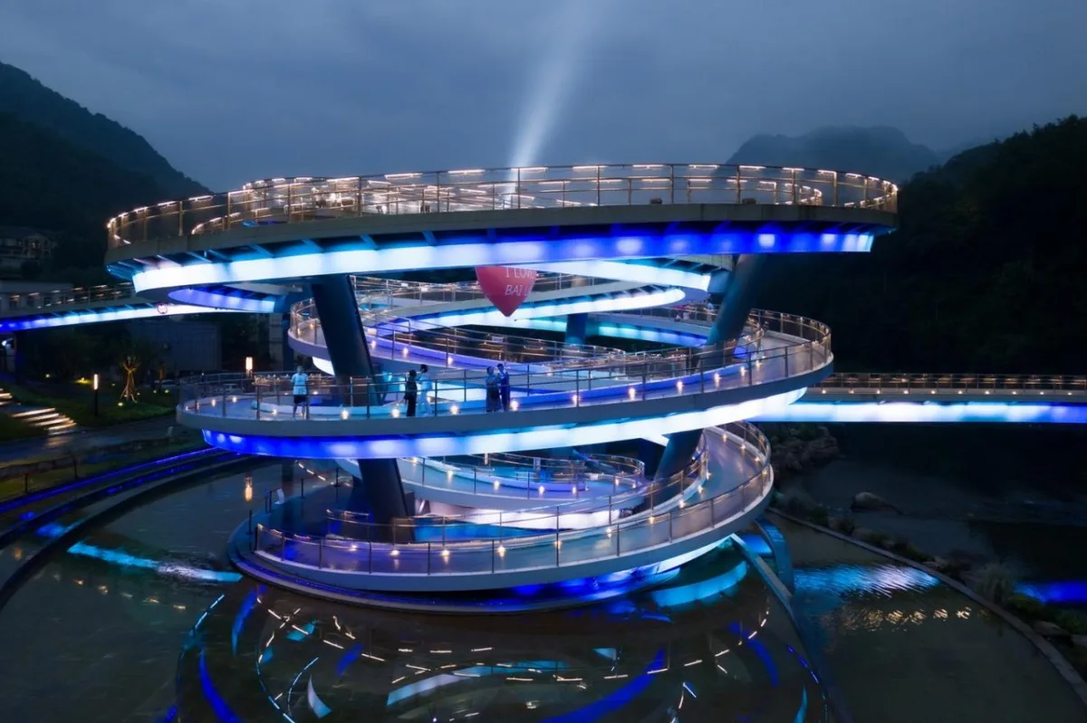 BIM建筑|音缘桥 / 成都中筑华恺建筑设计