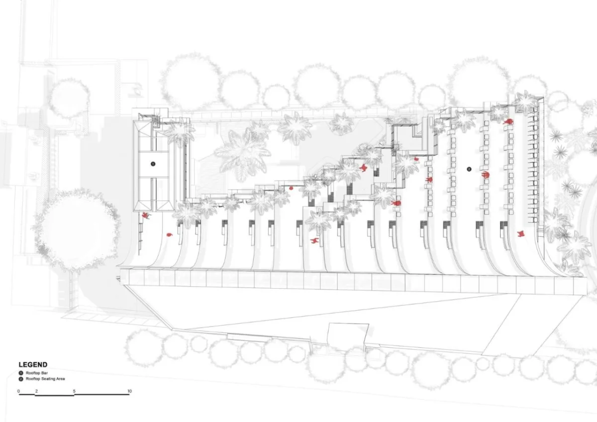 BIM建筑|Aruma 分层花园 / RAD+ar