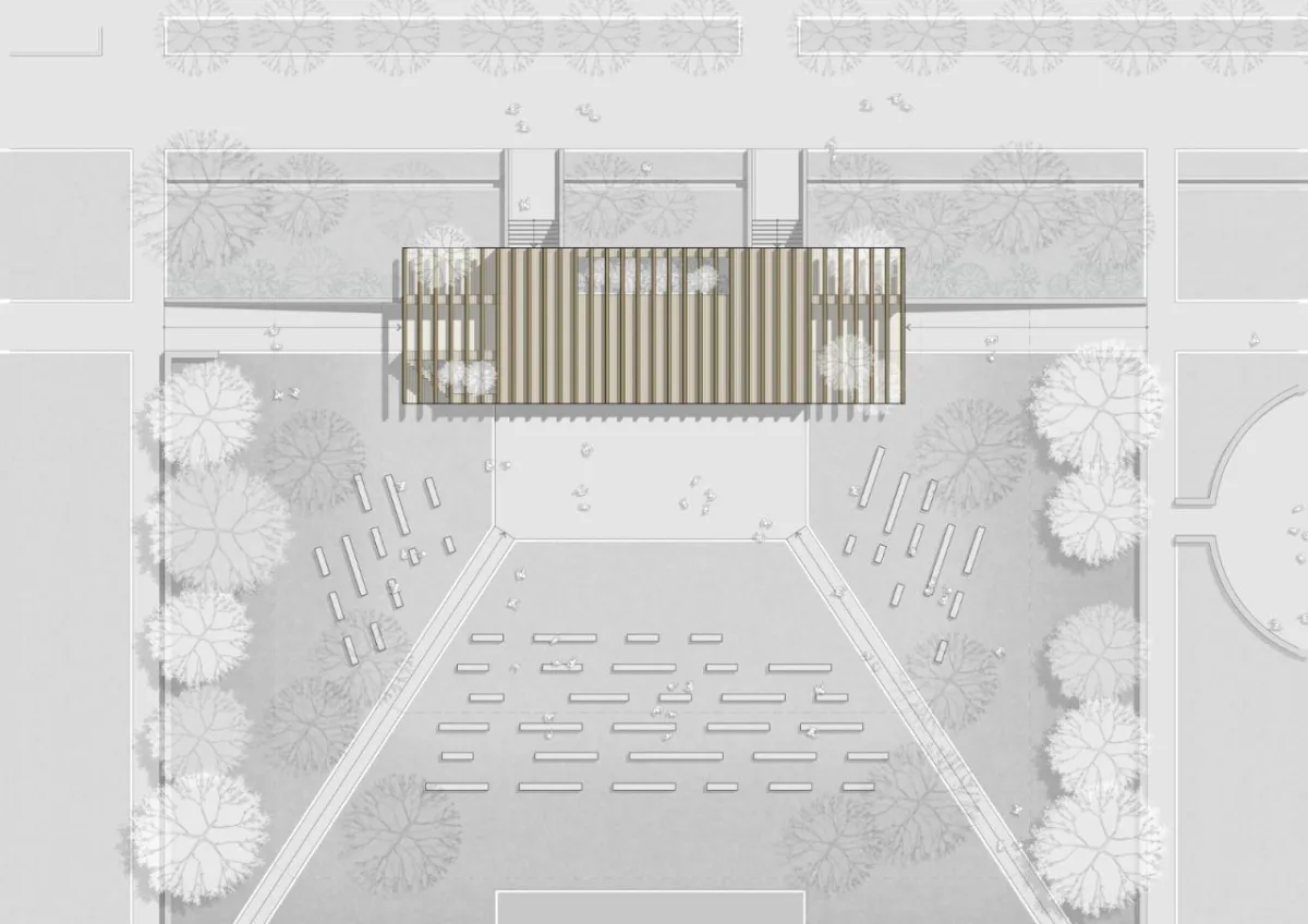BIM建筑|生态矩阵，呼吸网亭 / Soltozibin Architects